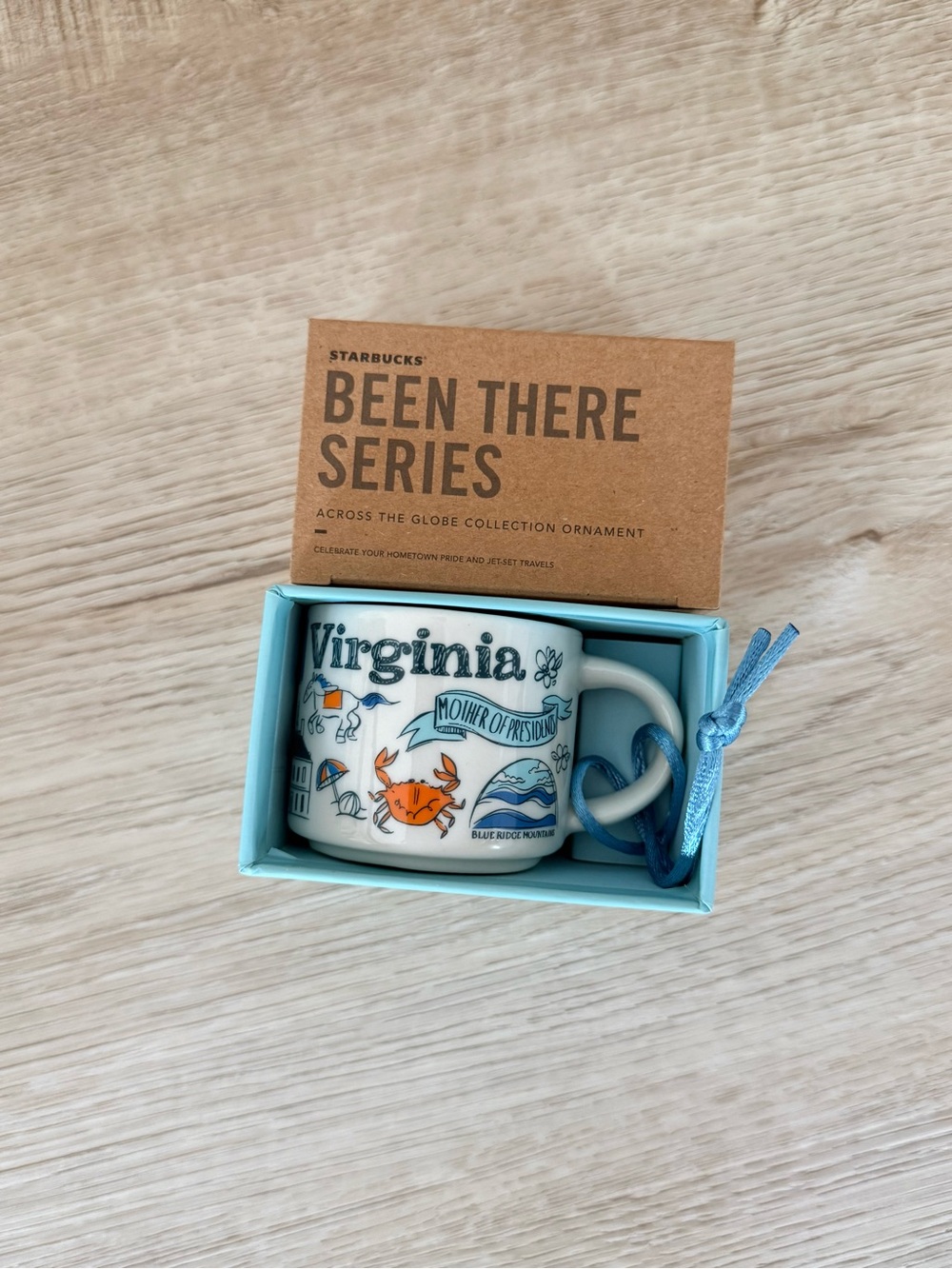 NWT Starbucks Been There Series Ornament Virginia
